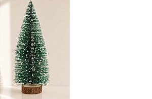 Mini árvore Pinheiro NEVADO- 20CM - 1 Unidade