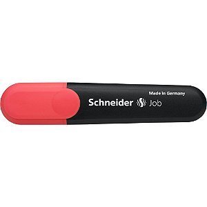 Caneta Marca Texto JOB Schneider Vermelha CX.C/10