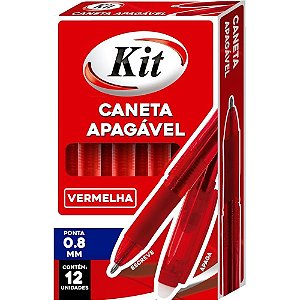 Caneta Apagavel Esferografica MULTIUS.0.8MM VM CX.C/12