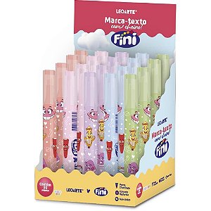 Caneta Marca Texto Fini 5 Cores C/AROMA DP.C/20
