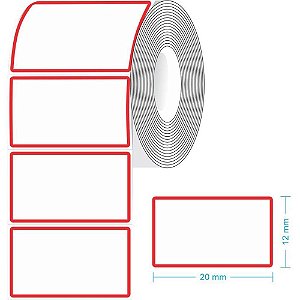 Etiqueta para Preco TR-1 20X12MM C/1660 Etiquetas Rolo