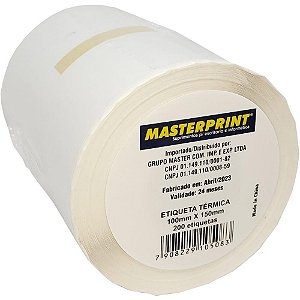Etiqueta Adesiva E-COMMERCE 100X150MM 200ETIQ.