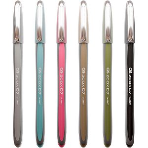 Caneta Esferografica CIS Zoox D7 1.4MM T.PT (S) DP.C/24