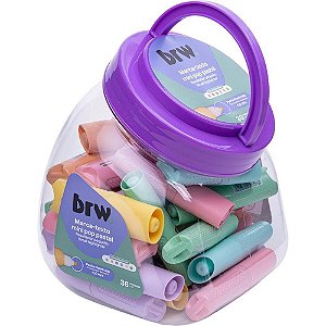 Caneta Marca Texto POP Mini Pastel 6 Cores POTE-36
