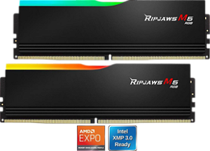 Memória DDR5 96GB 5200mhz CL40 AMD XMP 3.0 G.Skill Ripjaws M5 RGB (2x48GB) F5-5200J4040A48GX2-RM5RK