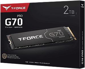 2TB TeamGroup T-Force G70 PRO Graphene 7400MB/s SSD NVMe M.2 Gen4