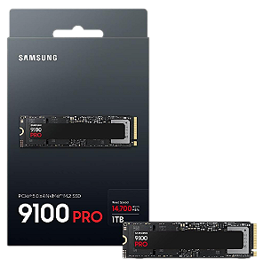 1TB Samsung 9100 PRO 14.700MB/s SSD M.2 NVMe GEN5 PCIe 5.0 - MZ-VAP1T0BAM