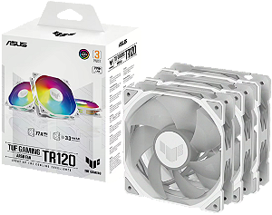 Fan Asus TUF Gaming TR120 ARGB Led Dupla Camada Kit com 3 - 90DA0093-B09020
