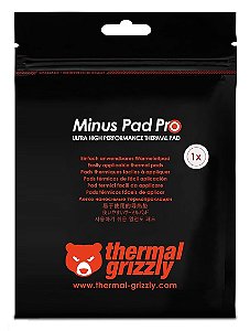 Thermal Pad Grizzly Minus PRO 100x100x0.5mm Pad Térmico para SSDs e GPUs  S-TG-MP-P-100-100-05