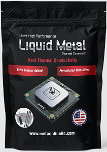 Pasta Térmica Metal Líquido Meta Online LLC 1.5g 130W/mk