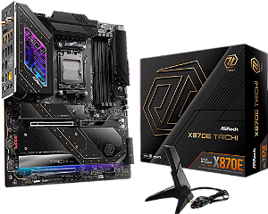 Placa Mãe AMD AM5 ASRock X870E Taichi Wi-Fi 7