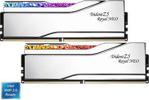 Memória DDR5 32GB 8000mhz CL38 Intel XMP 3.0 G.Skill Trident Z5 Royal Neo RGB (2x16GB) F5-8000J3848G16GX2-TR5S