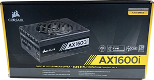 Fonte Digital Corsair AX1600i 80 Plus Titanium -CP-9020087-NA