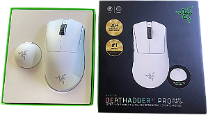 Mouse Razer DeathAdder V4 Pro Wireless Hyperspeed Gen 2 8000Hz Focus Pro 45k Gen2 - RZ01-05330200-R3U1
