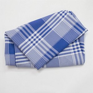 TOALHA XADREZ VICHY AZUL 6 LUGARES (2,00 x 1,40 M)