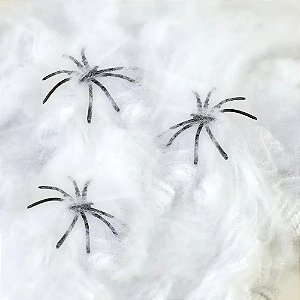 TEIA DE ARANHA DECORATIVA