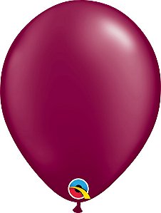 BALÃO 11" PEROLIZADO MARSALA (UNIDADE)