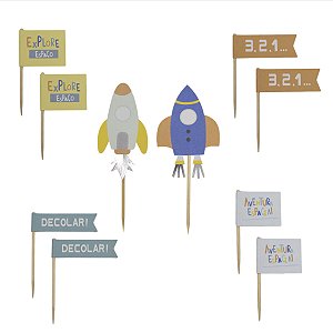 TOPPERS AVENTURA ESPACIAL (10 UNIDADES)