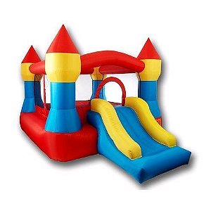 Castelo Pula Pula com Escorregador