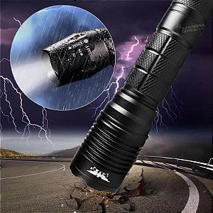 Lanterna de Cabeça C/ 5 LED T6 Cree Profissional Swat Tática