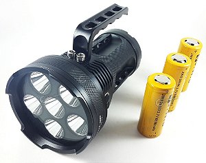 Lanterna Tática Sniper Alcance 2.000m 9.500.000 Lumens LED OSRAM V3 -   - Lanternas Táticas, Lanternas de LED, Lanternas de  Caça, Lanternas para Pesca, Lanternas de Cabeça e mais!