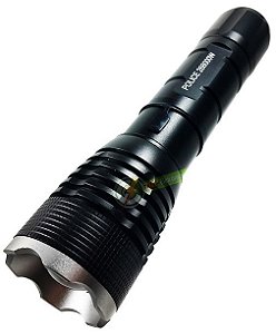 Lanterna Tática Police Dynasty LED Cree XML T6 918.000 Lumens Bateria 26650 de Longa Duração