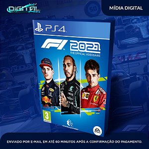 F1 2021 PS4 Mídia Digital (secundária)