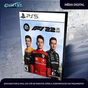 F1 22 PS5 Mídia Digital