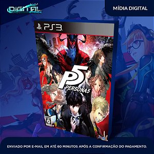 Persona 5 PS3  Mídia Digital