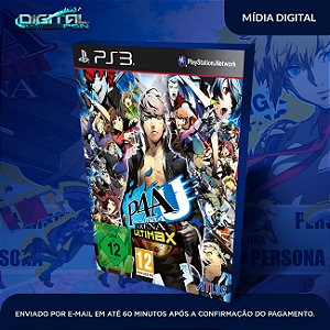 Persona 4 Arena Ultimax PS3 Mídia Digital