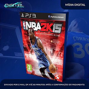 NBA 2K15 PS3 Mídia Digital