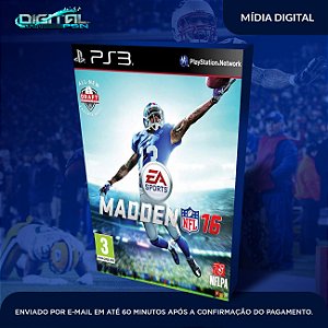 Madden NFL 16 PS3 Mídia Digital