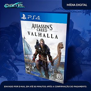 Assassin's Creed Valhalla Ps4 Mídia Digital