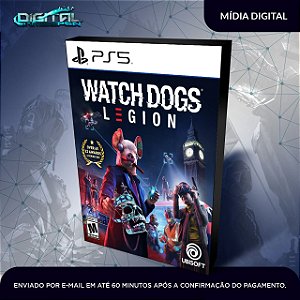 Watch Dogs Legion PS5 Mídia Digital