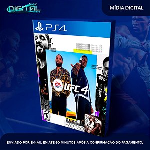 EA UFC 4 Standard Edition Ps4 Mídia Digital