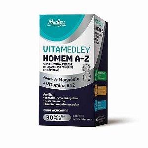 VITAMEDLEY HOMEM A-Z C/30 CÁPS.MOLE