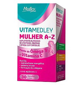 VITAMEDLEY MULHER A-Z C/30 CÁPS.MOLE
