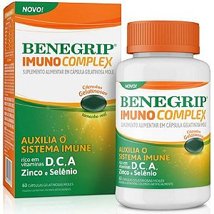 BENEGRIP IMUNOCOMPLEX CX.C/60 CÁPS.GEL