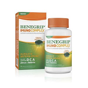 BENEGRIP IMUNOCOMPLEX CX.C/30 CÁPS.GEL