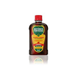 BIOTÔNICO FONTOURA FR.C/400ML MORANGO