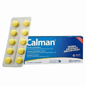 CALMAN CX.C/20 COMPRIMIDOS LOJA