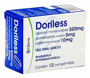 DORILESS CX.C/12 COMPRIMIDOS