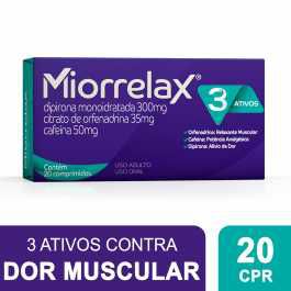 MIORRELAX CX.C/20 COMPRIMIDOS