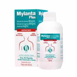 MYLANTA PLUS SUSP.ORAL 240ML SB.MORANGO