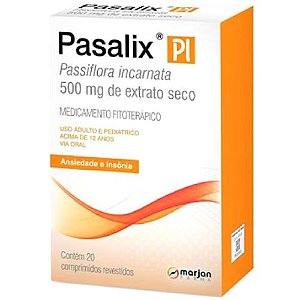 PASALIX 500MG PI CX.C/20 COMP.REVEST. LOJA