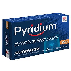 PYRIDIUM 100MG C/25 DRÁGEAS ( FENAZOPIRIDINA )
