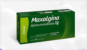 MAXALGINA 1G. C/10 COMPRIMIDOS DIPIRONA MONOIDRATADA