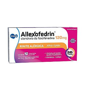 ALLEXOFEDRIN 120MG C/10 COMP.REVEST.