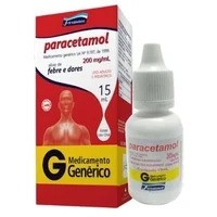 PARACETAMOL 200MG/ML GTS 15ML (FARMACE) VALIDADE 03/24