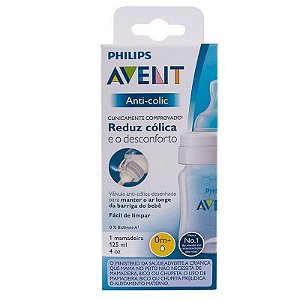 AVENT MAMADEIRA BOCAL LARGO 125ML ANTI-COLIC